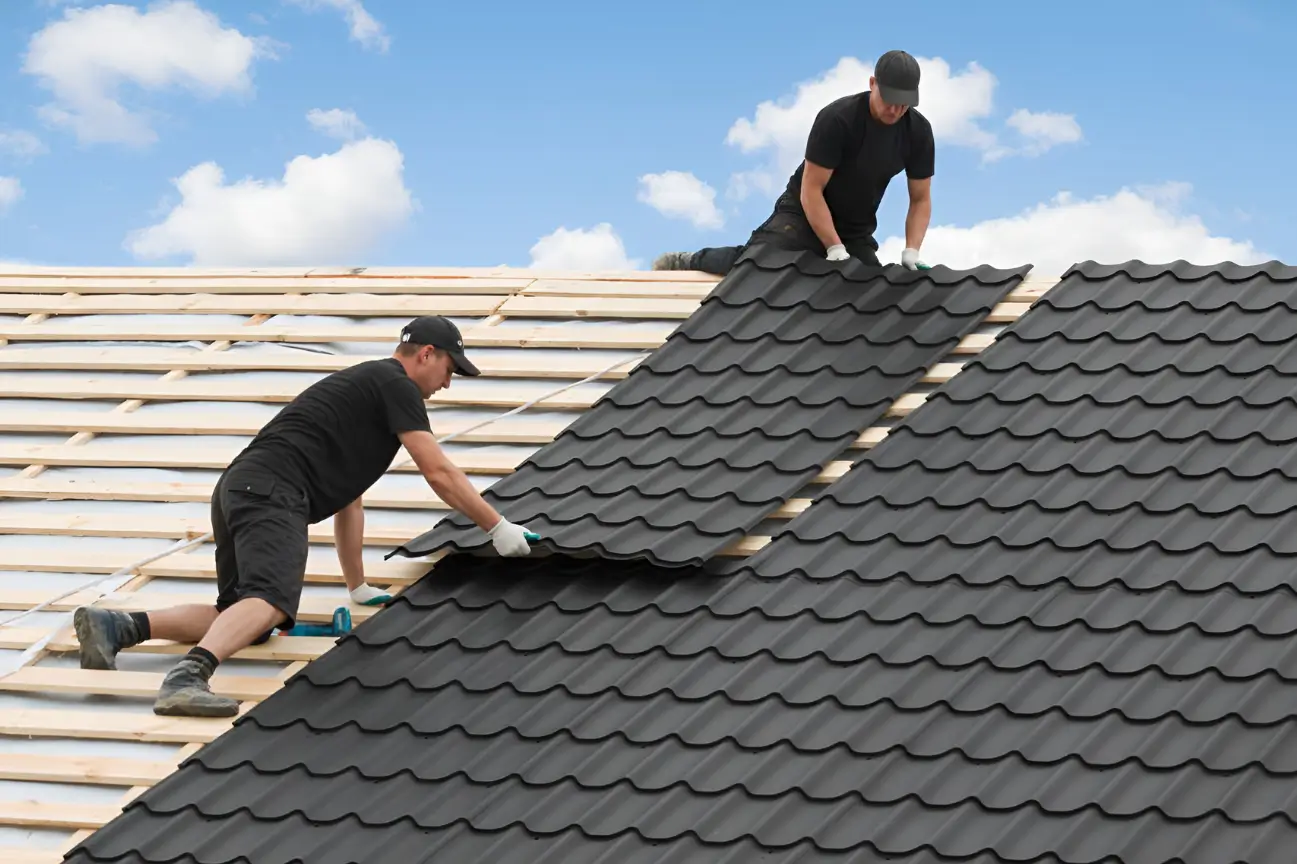 Re-roofing and roof replacement on an Auckland property